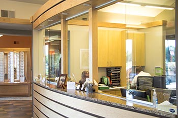 ophthalmology office front desk